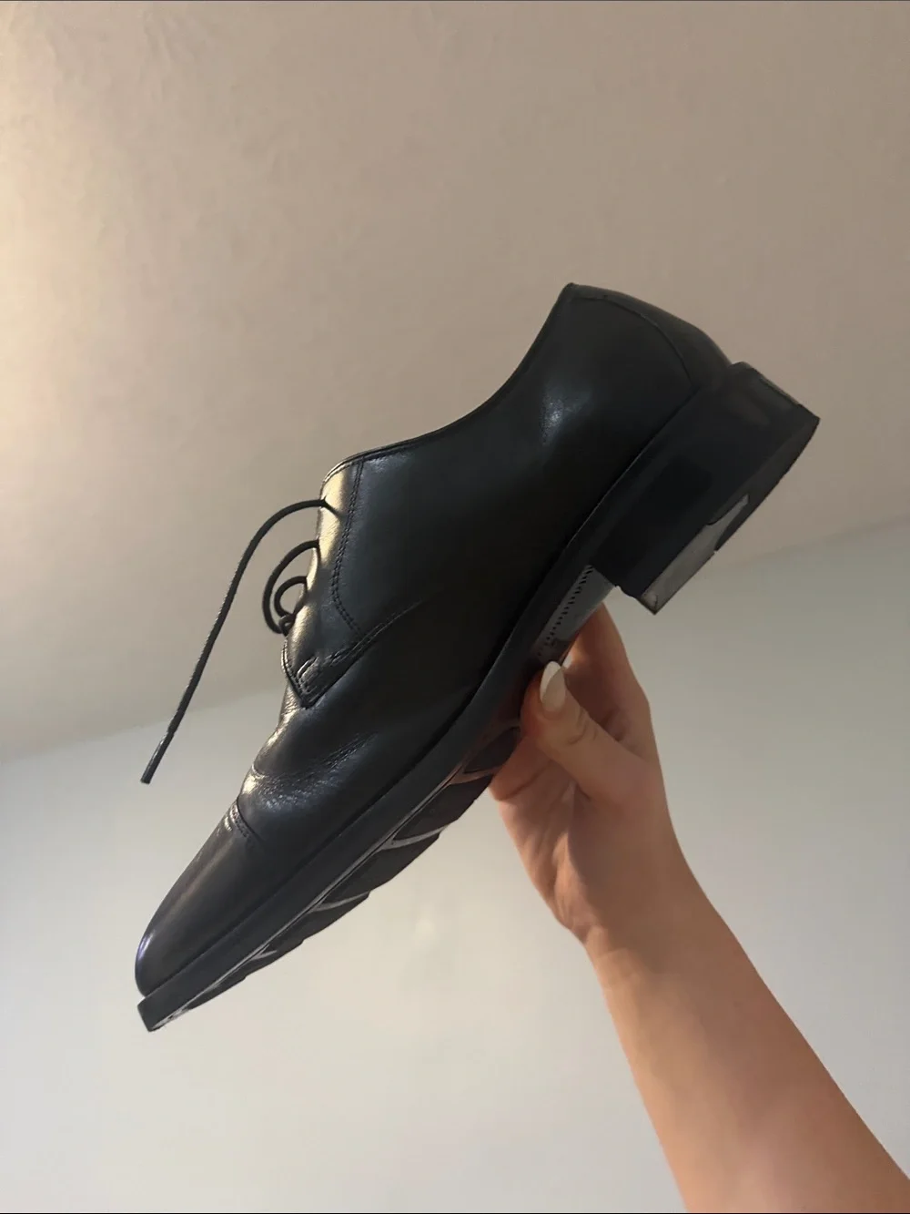 Cole Haan polished black